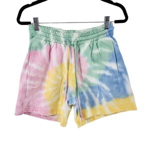 Moods Men's Tie-Dye Drawstring Waist Short - S